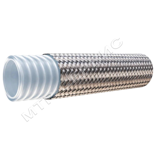 Рукав гофрированный 12 PTFE 100bar (-54°+260°С)
